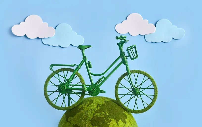 Sensibilisez à l'écologie avec la vélo